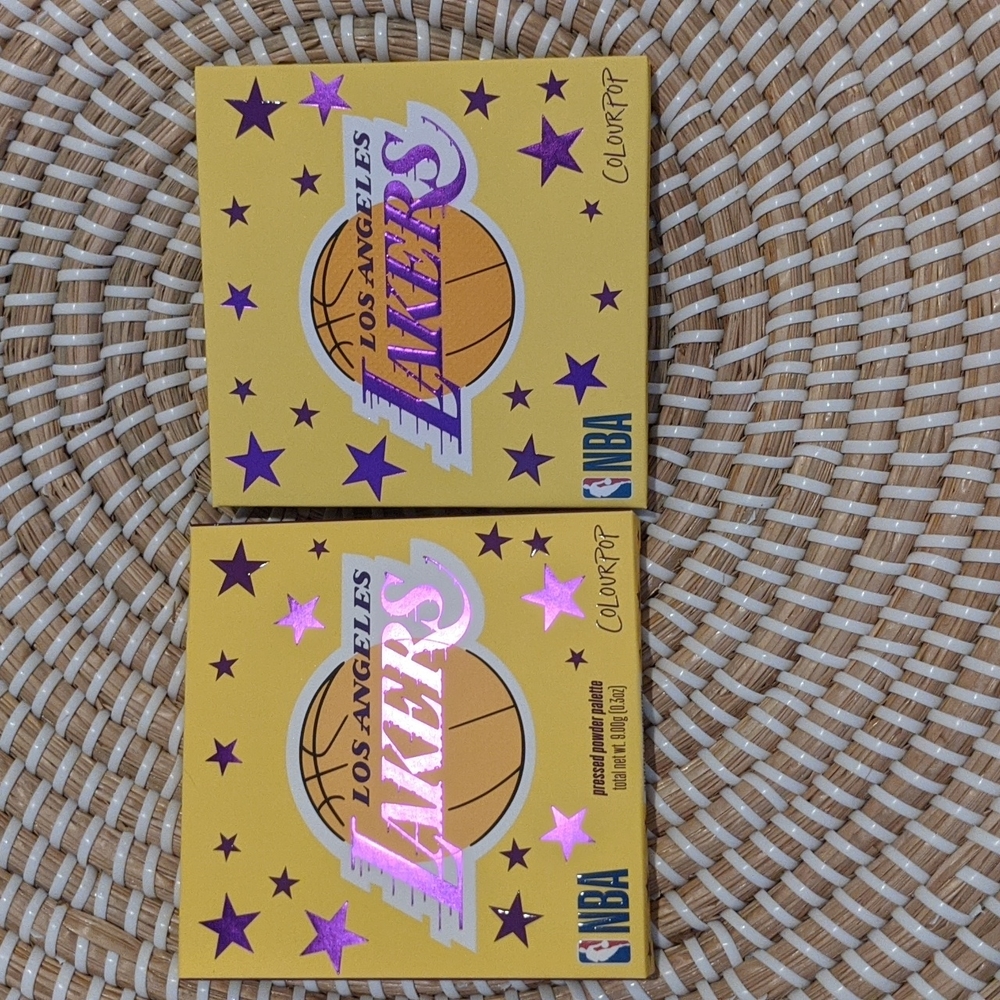 ColourPop LA Lakers palette, *empty*